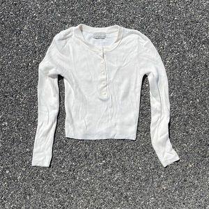 Urban outfitters sweater half button down